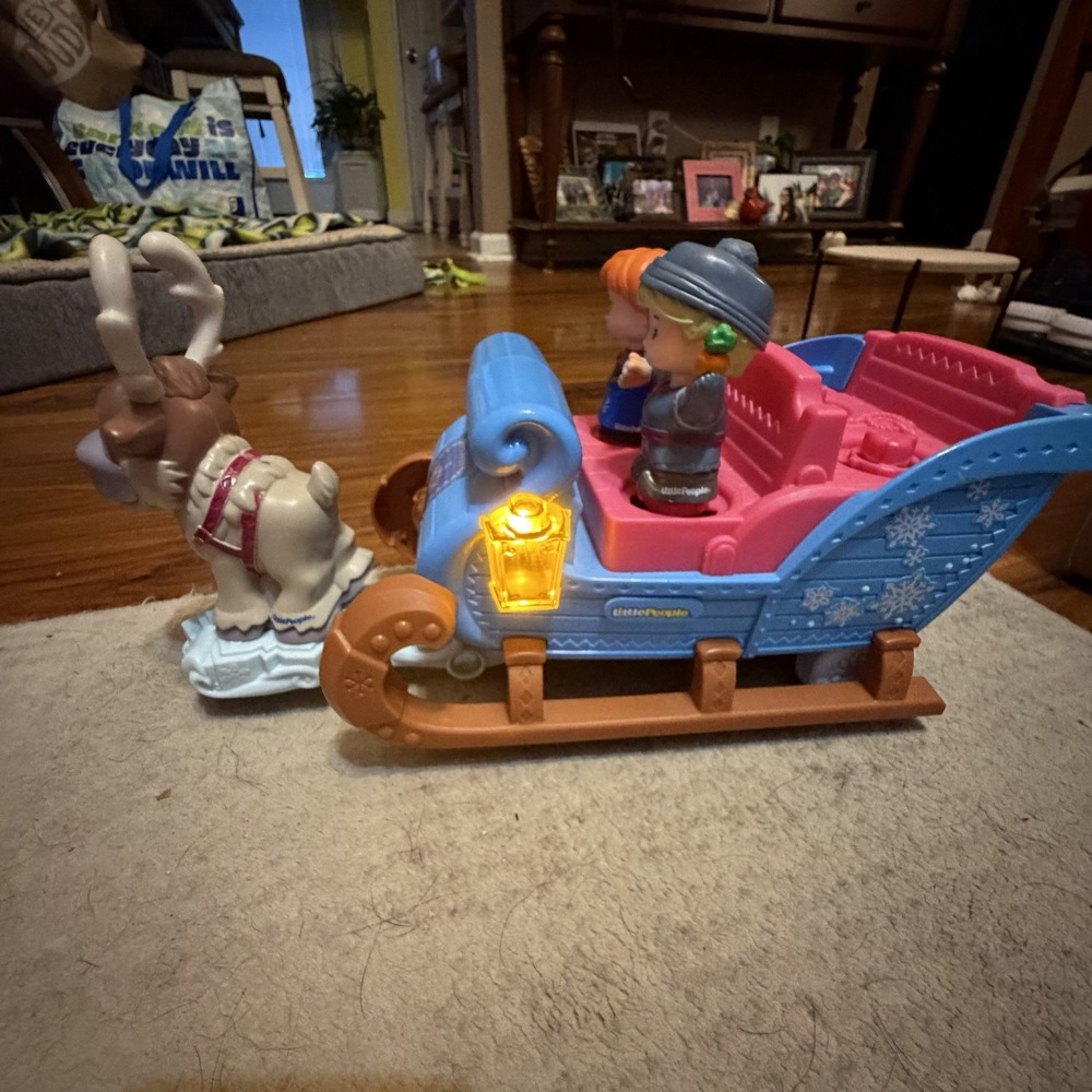 Disney Frozen Kristoff's Sleigh GLK14 by Little People - Picture 5 of 8
